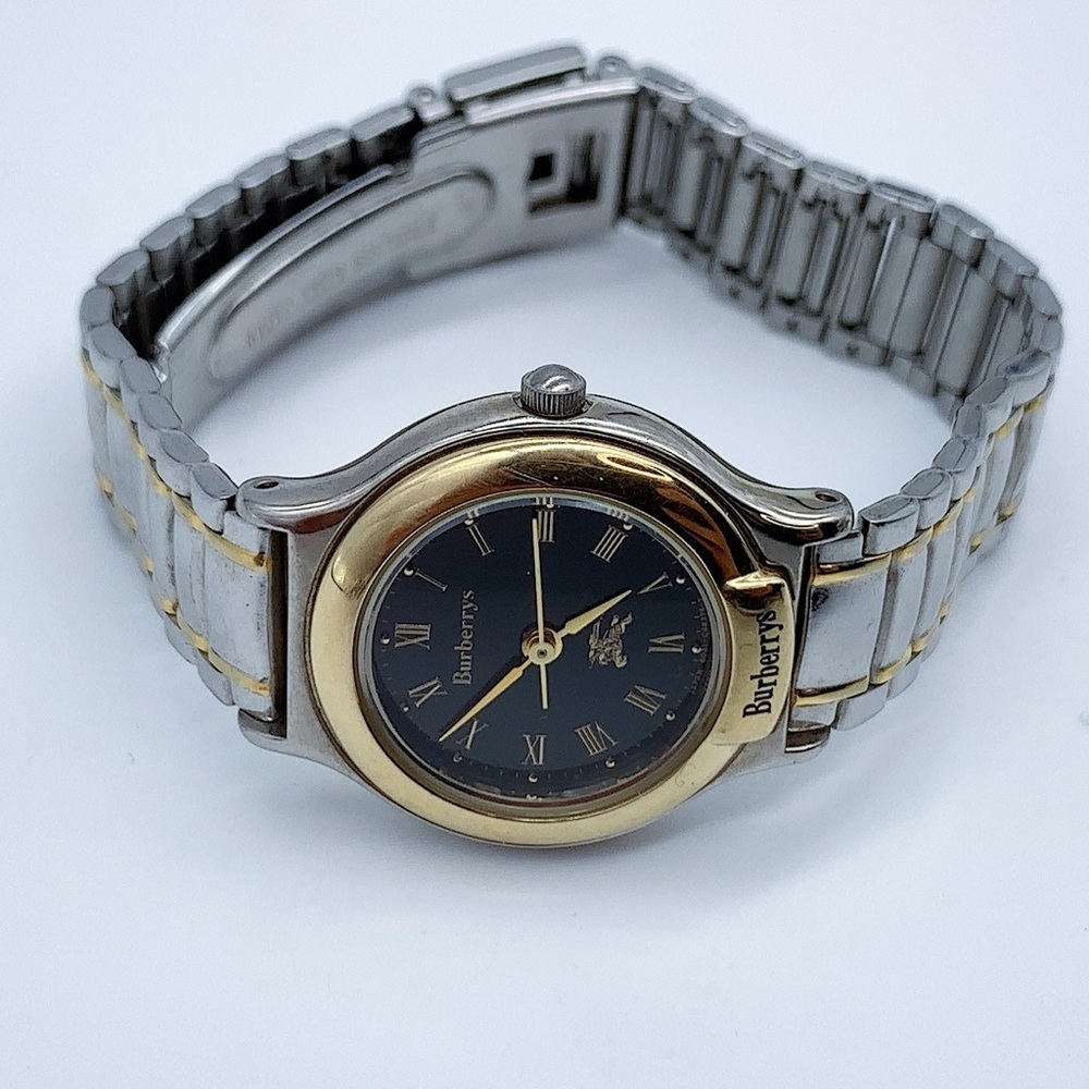 Burberry Two-Tone Silver and Gold Watch